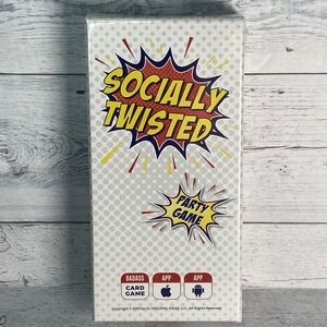 Socially Twisted Badass Party Card Game 2019 Funny Adult 17+ 250 Cards New USA